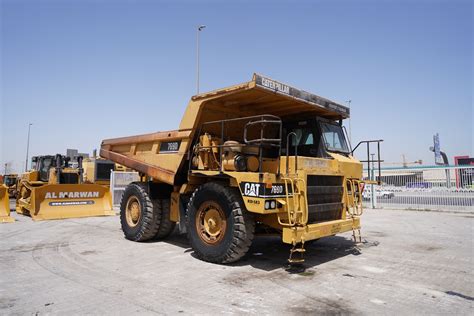 Cat Caterpillar rigid dump trucks for sale .